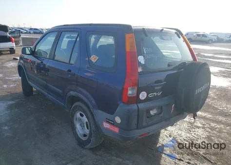2004 Honda Cr-V Lx из США, поврежденный, VIN JHLRD68404C016888
